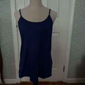 Blue Cotton Camisole